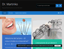Tablet Screenshot of drmartinko.com